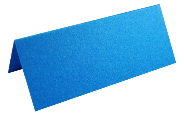 100 X Ocean Blue Blank Table Name Place Cards For Weddings & Parties