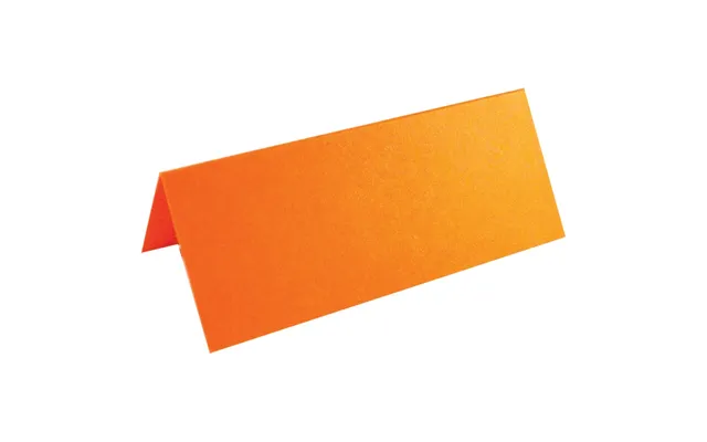 100 X Orange Blank Table Name Place Cards For Weddings & Parties