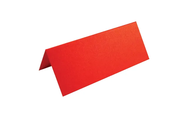 100 X Red Blank Table Name Place Cards For Weddings & Parties