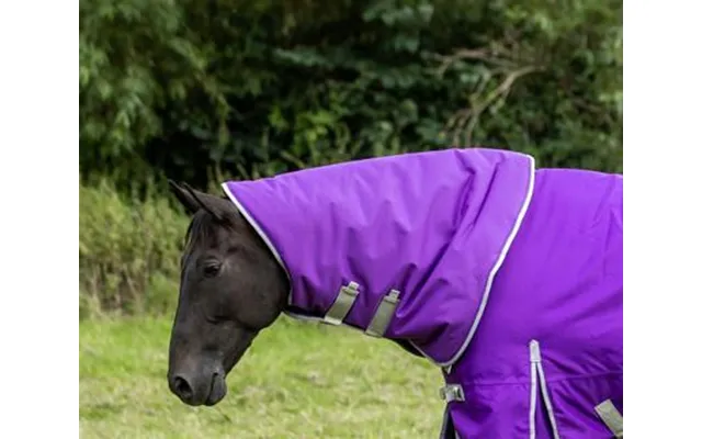 100g Purple Turnout Rug Neck Cover - X-large