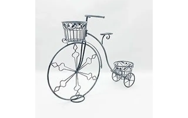 107cm Stone Grey Bicycle Planter