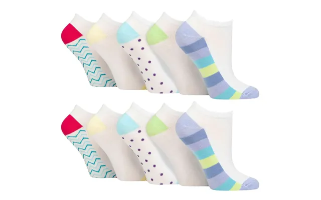 10pk - Wildfeet Footstamp Trainer Liners