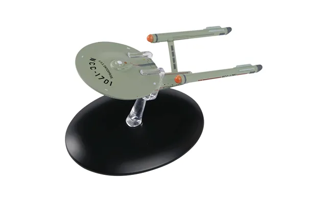 11 U.s.s. Enterprise Ncc-1701 Constitution-class Tos Diecast Model Ship Window Boxed Star Trek Eaglemoss