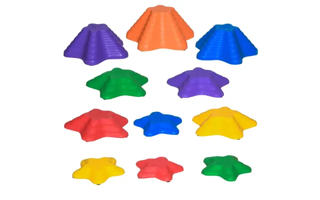 11-piece Balance Stepping Stones Non-slipobstacle Course For Kids Improve Coordination