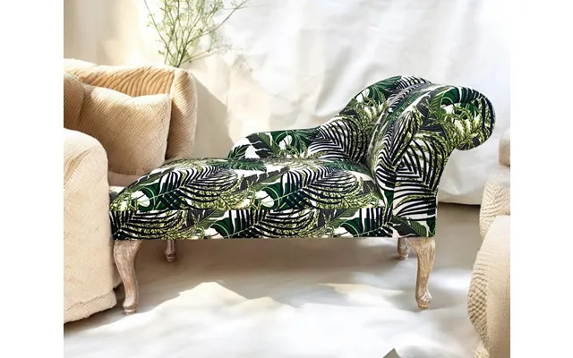 120x46x57cm Palm Leaf Mini Chaise Longue