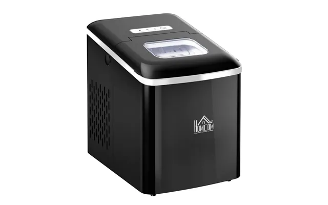 12kg 24h Ice Maker W Scoop Basket - Black Perfect For Home Office