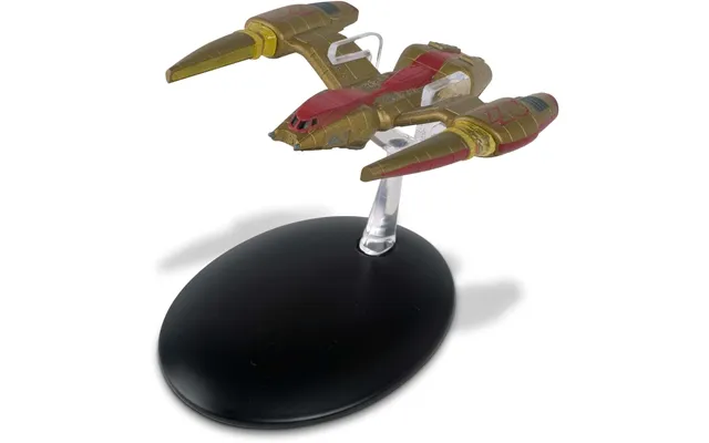133 Irina's Racing Ship Terrellian Racer Model Die Cast Ship Eaglemoss Star Trek