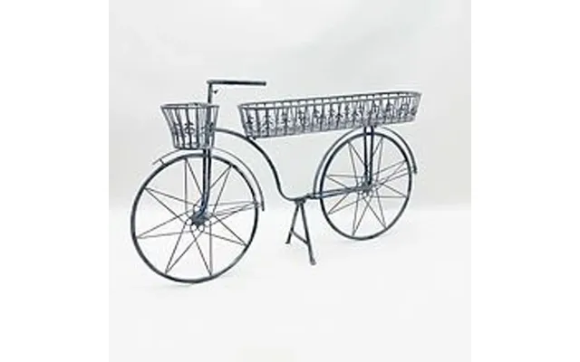 138cm Stone Grey Bicycle Planter