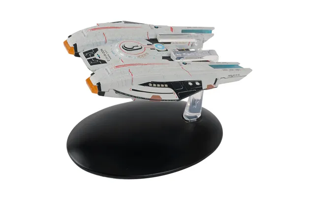 14 U.s.s. Shran Ncc-91413 - Shran-class Light Escort Model Diecast Ship Sto Eaglemoss Star Trek