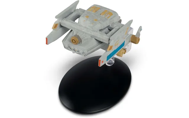 140 Starfleet Federation Tug Starship Model Die Cast Ship Eaglemoss Star Trek - New
