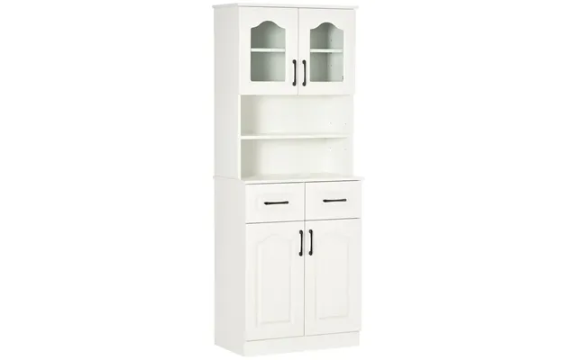 168cm Kitchen Cupboard Storage Cabinet - Shelves & Drawers