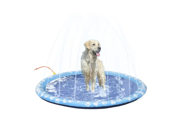 170cm Non-slip Dog Splash Pad - Outdoor Pool For Pets