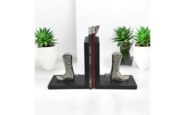 18cm Aluminium Boot Bookends