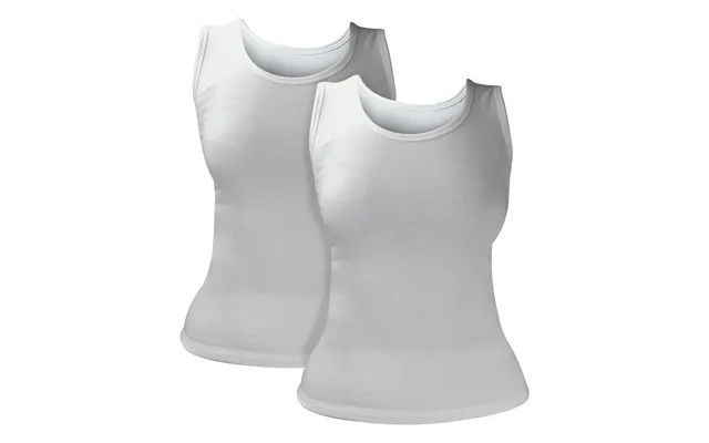 2 Pack Ladies Thermal Sleeveless Top For Winter - Xl White