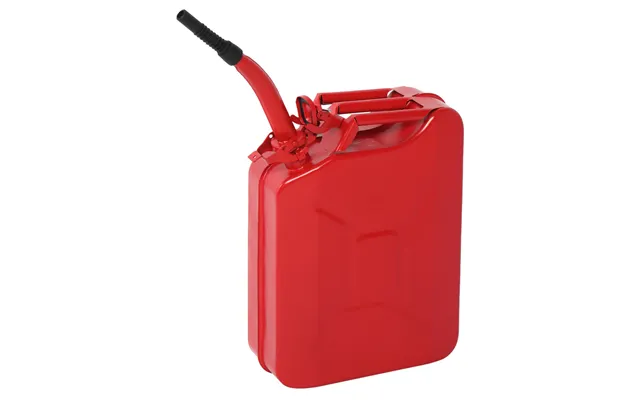 20l Us Standard Cold-rolled Plate Petrol Diesel Can Gasoline Bucket With Oil Pipe Red