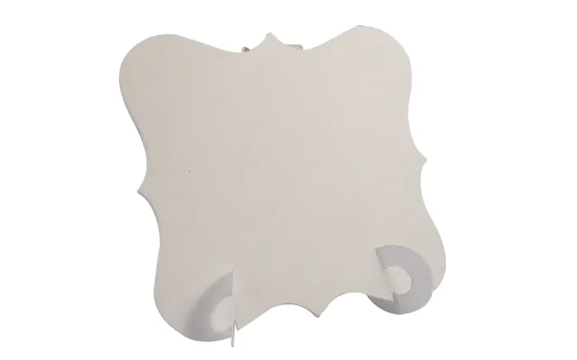 24 X Linen White Elegant Place Cards - Perfect For Stylish Weddings & Parties