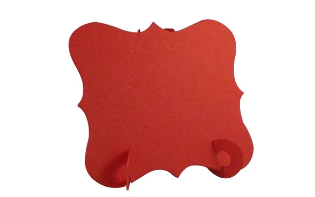 24 X Red Elegant Place Cards - Perfect For Stylish Weddings & Parties
