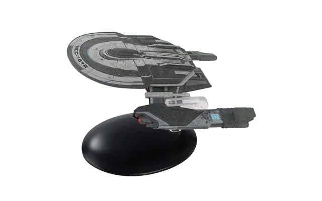 27 U.s.s. Zimmerman Ncc-1616 Starfleet Tug Helios-class Discovery Ships Model Diecast Federation Tug Ship Eaglemoss Star