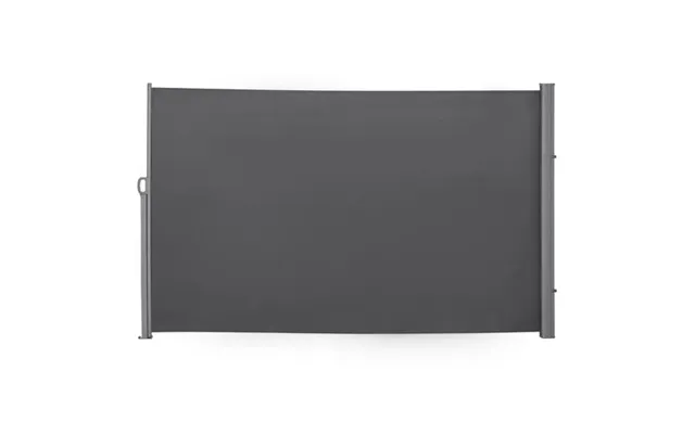 3x1.8m Retractable Side Awning Screen Fence Patio Privacy Divider Grey