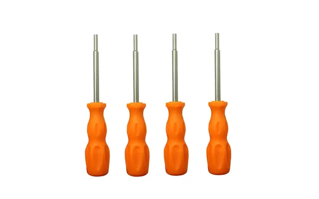4 Pcs Disassembly Tool Screwdriver Sleeve Applicable For Nintendo N64 Sfc Gb Nes Ngc - Orange Yellow 3