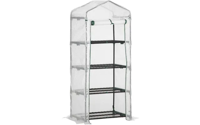 4 Tier Mini Greenhouse - Portable With Steel Frame product image