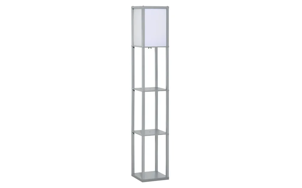 4-tier Floor Lamp - Floor Light With Storage Shelf