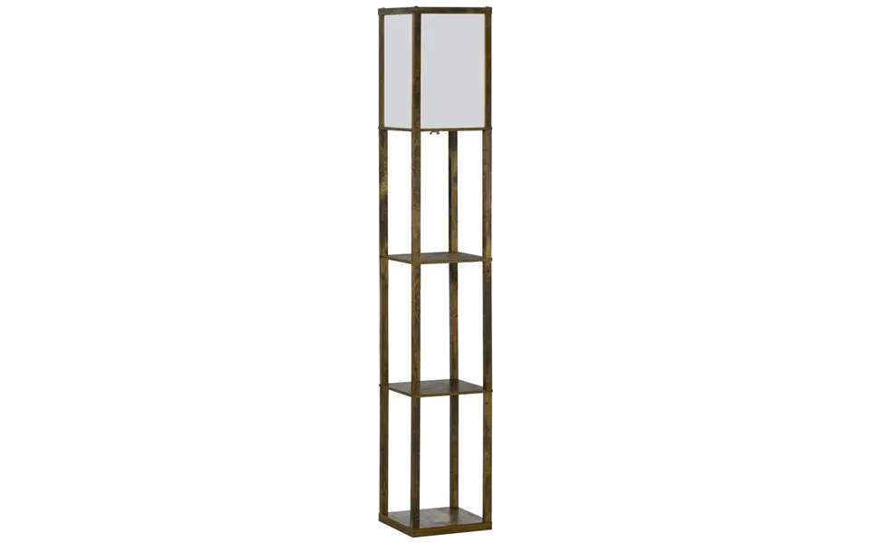 4-tier Floor Lamp - Floor Light With Storage Shelf