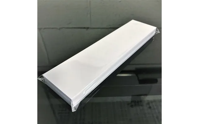 40 Matt White Card Bookmark Blanks. 210mm X 44mm - 300gsm. Crafts Diy Making