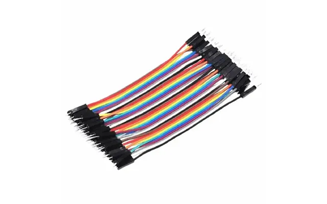 40x Dupont Jumper Wire - 20cm Male