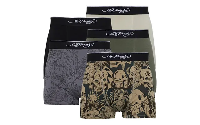 5 Pack Mens Cotton Breathable Boxers Underwear - Arjin Collection