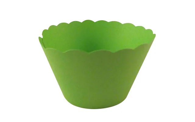 50 Bright Green Cupcake Wrappers Â Vibrant Wraps For Parties & Spring Bakes