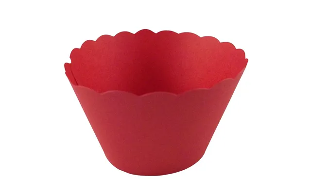 50 Dark Red Cupcake Wrappers Â Elegant Wraps For Weddings & Events