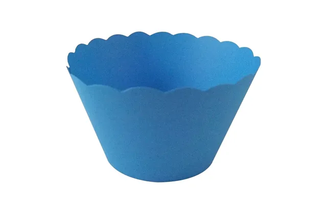 50 Ocean Blue Cupcake Wrappers Â Nautical-themed Wraps For Cupcake Displays