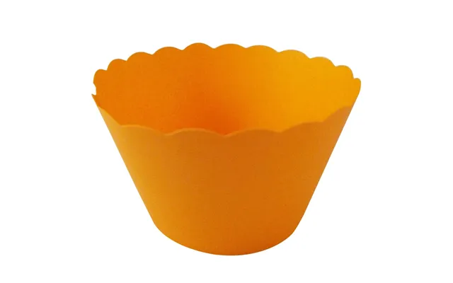 50 Orange Cupcake Wrappers Â Bold Decorative Wraps For Parties & Halloween