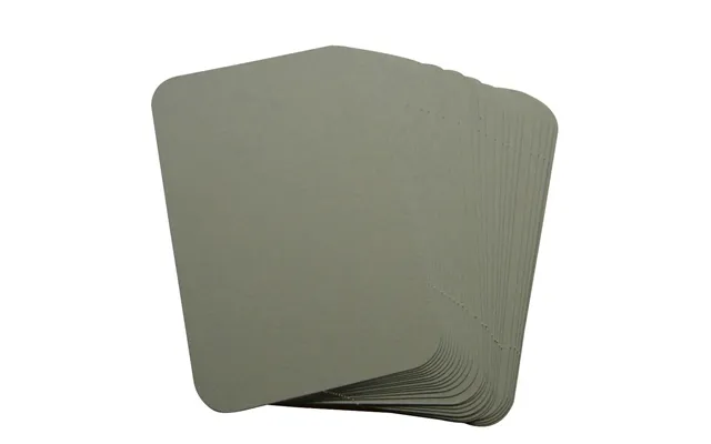 50 X Light Blue Rounded Corner Blank Business Cards Â 240gsm Â Stamp - Write