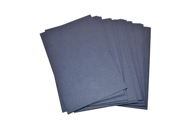 50 X Navy Blue Blank Business Cards Â 250gsm Â Stamp - Write Or Print Your Own