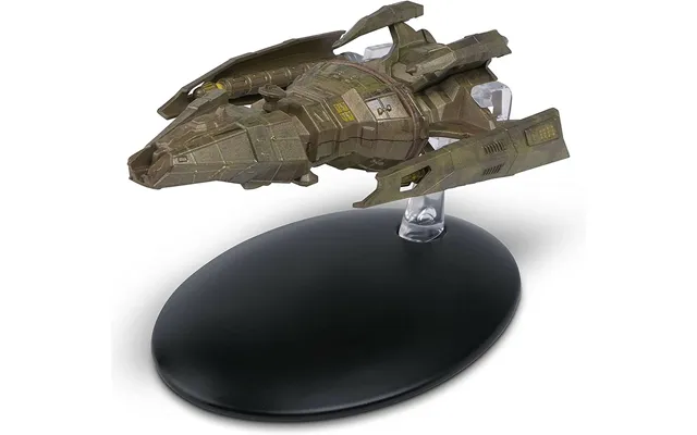 51 Hirogen Hunter Warship Die-cast Model Eaglemoss Star Trek - New