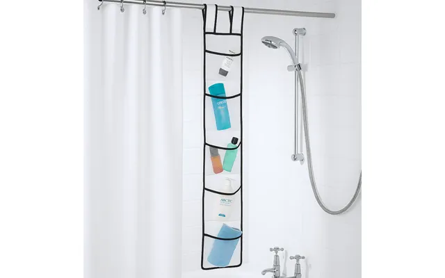 7 Pocket Hanging Mesh Shower Caddy