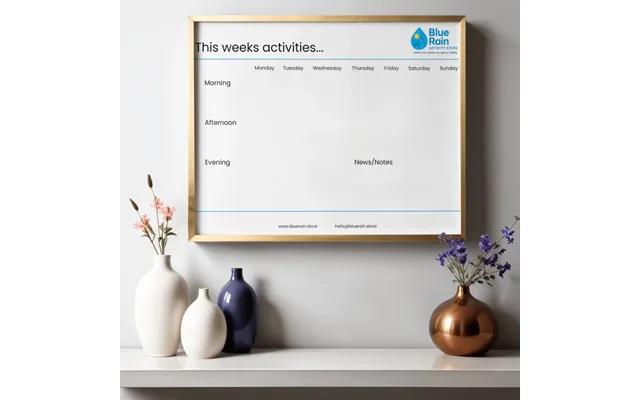 Activity Calendar Orientation Board Daily Routine & Planning