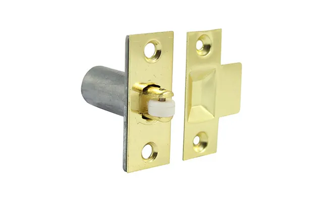 Adjustable Roller Catch Electro Brass - 39mm