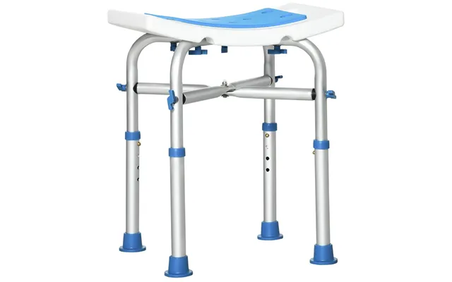 Adjustable Shower Stool With Suction Foot Pads For Elderly Disabled product image