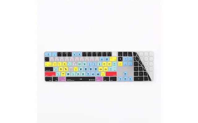 Adobe Premiere Keyboard Covers For Macbook And Imac - Touch Id Numeric