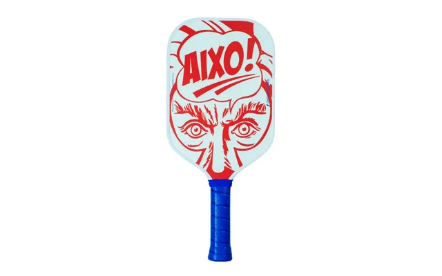 Aixo Cp03 Ghost Series Popstar T700 Carbon Pickleball Padel - White Red One Size