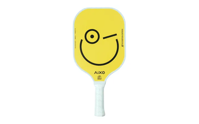 Aixo P11a Scorpion Series Mood 3k Raw Carbon Pickleball Padel - Pink Yellow One Size