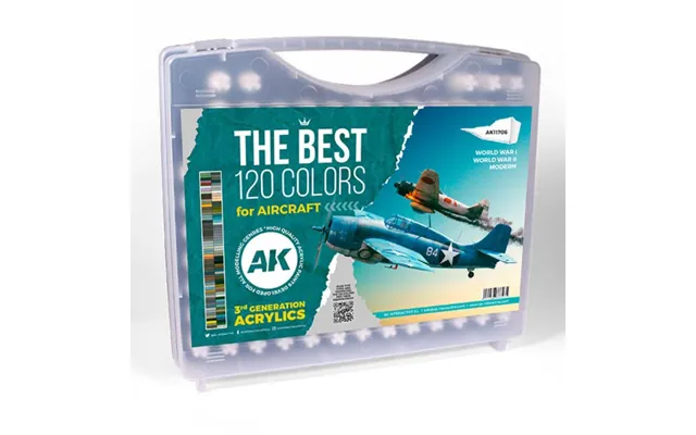 Ak Interactive The Best 120 Colors For Aircraft - Ak11706
