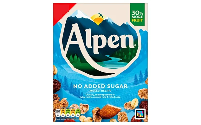 Alpen No Added Sugar Pmp 550g