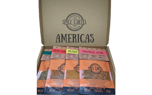 Americas Spice Gift Box Flavours From North & South America