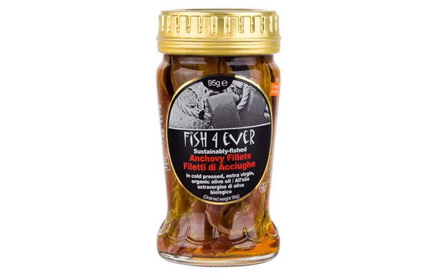 Anchovies In Organic Olive Oil - Fish4ever