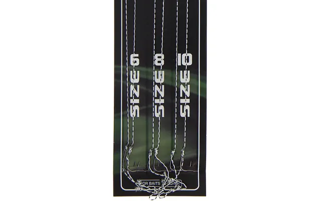 Angling Pursuits Sixpack Hair Rigs - Mixed Sizes Barbless