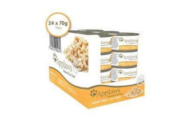 Applaws Cat Chicken & Cheese 70g - 24 Pack